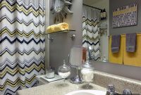 Stylish Gray and Yellow Bathroom Ideas