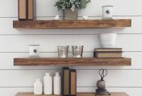Floating Shelf Ideas to Style Your Living Room