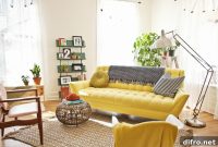 Yellow Sofa Ideas to Brighten Your Living Room