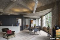 Inside a Refurbished Modern Industrial Loft in London