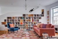 Brooklyn Row House Makeover: Books, Cats and Melon Popsicle