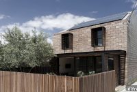 Compact Australian Sustainable Home with Operable Facade
