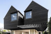 Black Twin Peaks Cottage Rear Extension Revitalizes Aussie Home