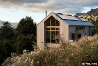 Governors Bay House: Gable Roof, Timber Exterior, Scenic Views