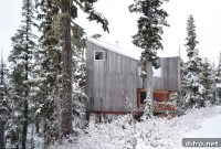 Vancouver Island Ski Cabin Surrounded by Wooded Alpine Slopes