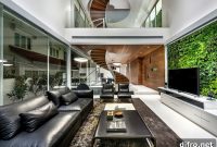 Contemporary Singapore Home with a Show-Stopping Spiral Staircase
