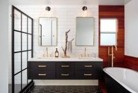Dark and Brass Interiors: 15 Glam Rooms to Inspire