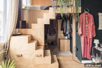 Loft Bed Designs for Adults in Small Apartments and Spaces