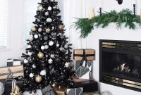 Black Christmas Trees: Stylish Dark Holiday Decor Trend
