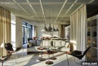 Brazilian Office Design Uses Drapes to Define Work Zones