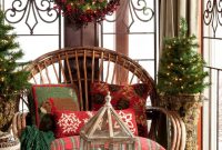 Christmas Porch Decorations: Garlands, Wreaths, Lights and Signs