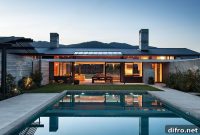 Wairau Valley House: Concrete Home Clad in Eucalyptus Saligna