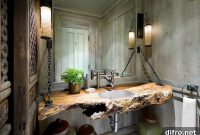 Rustic Wood Bathroom Vanities That Add Timeless Charm
