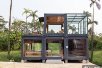 Sustainable Marketing Suite from 4 Reclaimed Shipping Containers