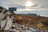 Cliffside Atlantic Coast House with Panoramic Ocean Views