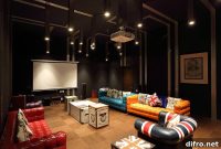 Colorful Eclectic Home Theater Ideas to Transform Movie Nights