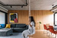 Colorful Brazilian Apartment: Concrete Meets Contemporary