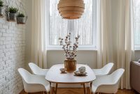 20 Dining Rooms with White Brick Walls for Modern Homes