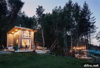 100 Sq Ft Wood Cabin on Galiano Island with Stunning Views