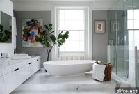 Color Schemes for White Bathrooms: Relaxing, Refined Looks