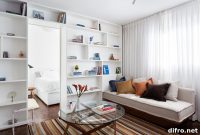 30 sqm Studio Apartment in Brazil Redesigned in White