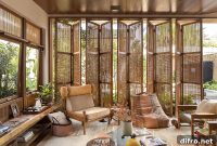 Custom Wood-Clad Family Room Becomes a Green Oasis