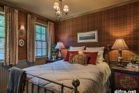 Patterned Rustic Bedroom Ideas: Modern Comfort and Style