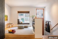 Amsterdam Canal House with Space-Saving Split-Level Layout