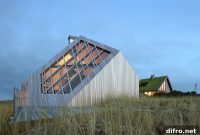 Sculptural Dune House with Panoramic North Sea Views