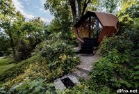 Geometric Wooden Cabins: Inspiring Design Ideas