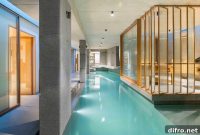Hidden Underground Pool and Spa Elevate Contemporary Home