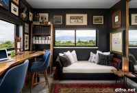 Black Home Office Ideas for Dark, Sophisticated Workspaces