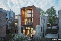 Corten Steel Addition Turns Chicago Butcher Shop into Modern Home