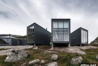 Norwegian Mountain Lodge with Panoramic Window Views
