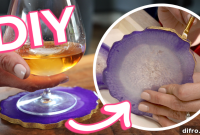 Create DIY Geode Resin Coasters to Elevate Your Home Decor