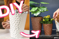 DIY Faux Copper Planter for Industrial-Chic Home Decor