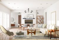 Mid-Century Modern Living Room Ideas: Comfort and Function