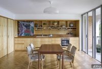 Modern Brisbane Renovation: Wood and White Space-Saving Makeover