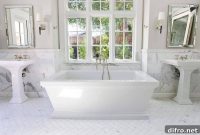 Monochromatic White Bathroom Ideas: Serene, Sophisticated Style
