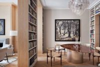 Contemporary Tribeca Home with Mirror Hallway, Books and Art