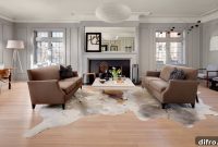16 Photos That Prove a Cowhide Rug Transforms Your Living Room