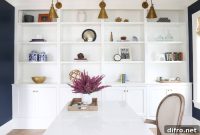 Built-In Bookshelves That Create a Curated Focal Point