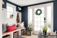 21 Last-Minute Christmas Entryway Decor Ideas to Wow Guests