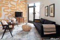 24 Stylish Living Room Accent Wall Ideas