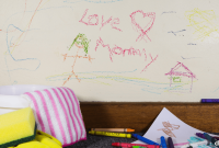 How to Remove Crayon From Walls Without Damage