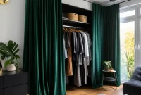 Stylish Closet Door Alternatives for Small Spaces