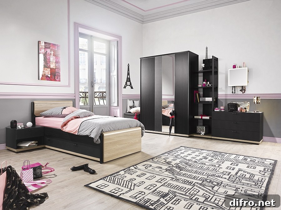 Exclusive Urban bedroom is a blend of smart and chic modular units