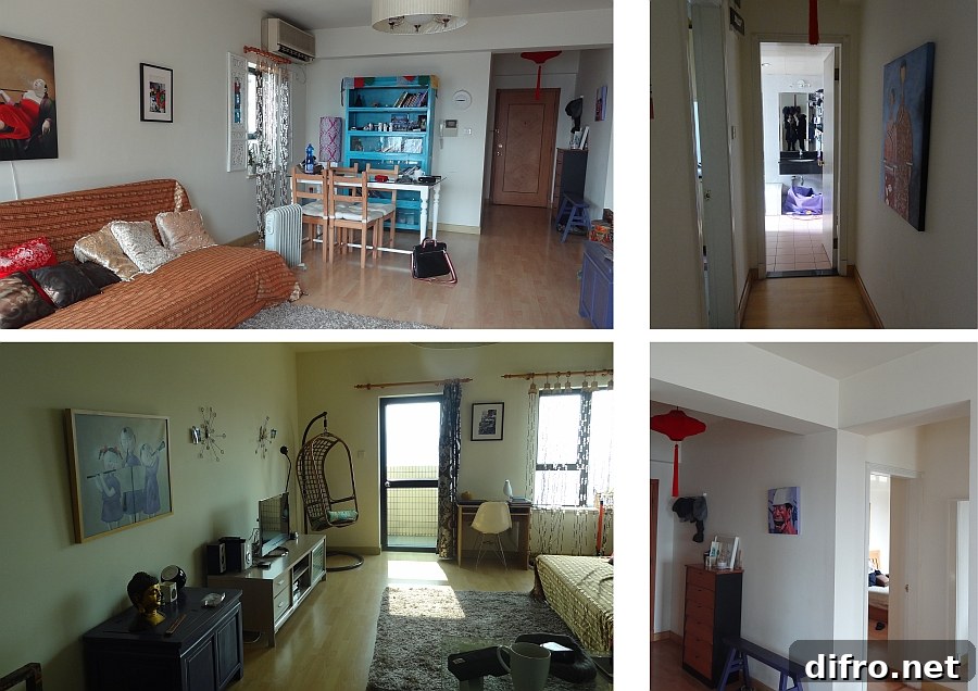 Small Shanghai apartment before renovation