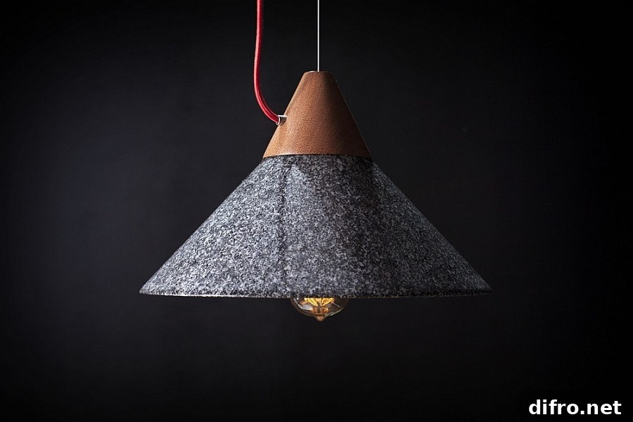 Mika 350 Pendant lamp inspired by traditional galician architecture