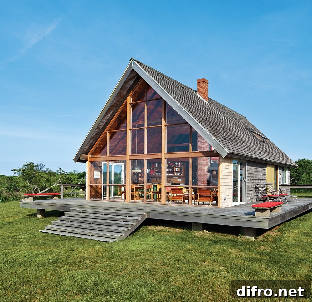 Giant wall of glass brings the outdoors inside